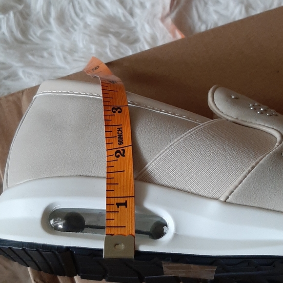 Beige Slip On Sneakers - Picture 9 of 9